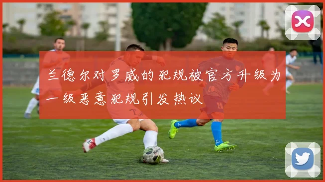 兰德尔对罗威的犯规被官方升级为一级恶意犯规引发热议